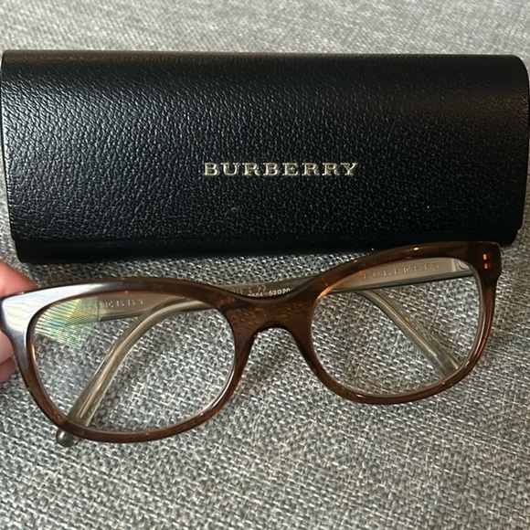 BURBERRY Eyeglasses Frames B 2213 3564 53-20 140 - Picture 3 of 16